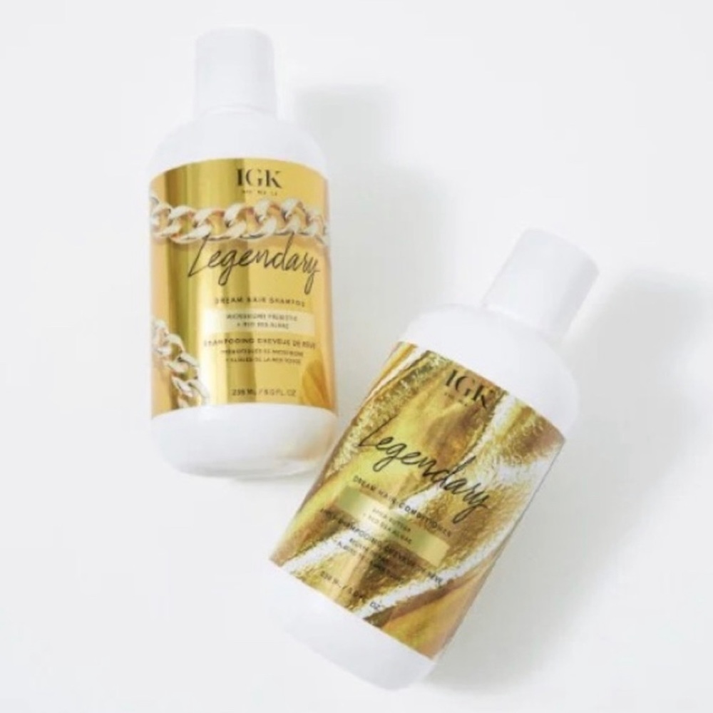 NEW Full Size IGK Legendary Dream Hair Shampoo & Conditioner Bundle